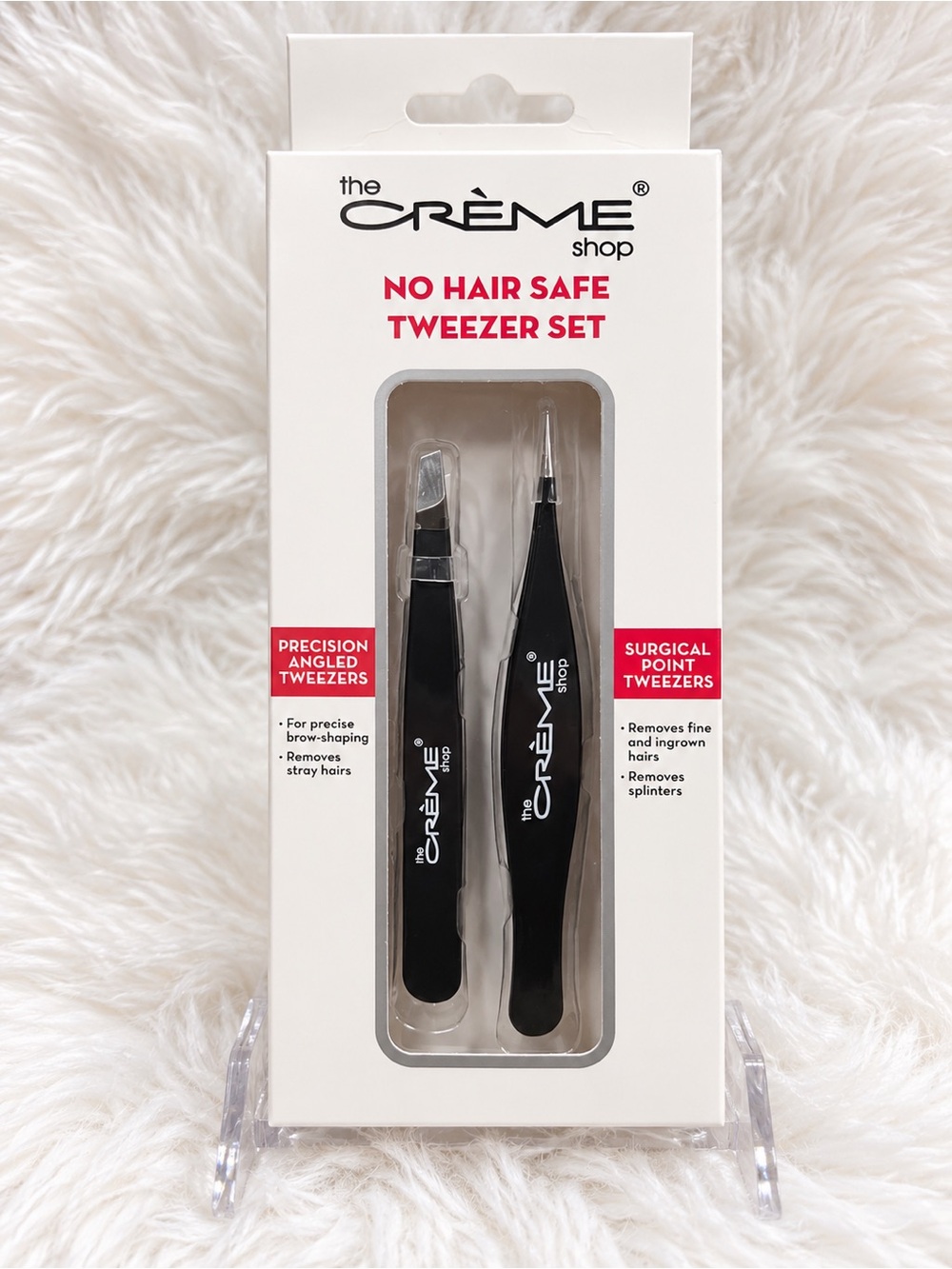 The Crème Shop No Hair Safe Tweezer Set